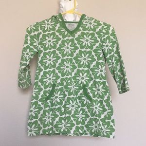 GAP Kids 3/4 Sleeve Hooded Top